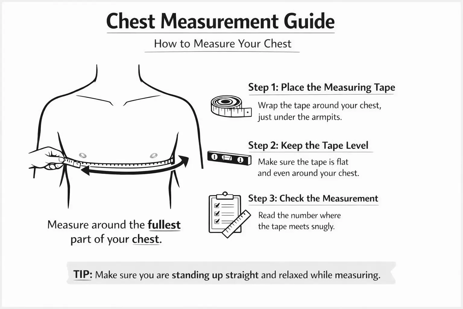 Chest Measurement Guide